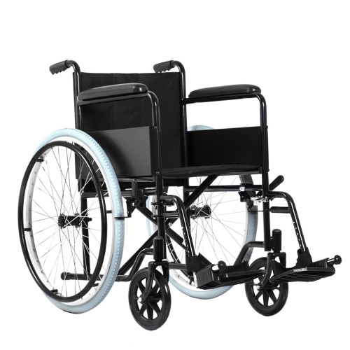 Ortonica Base 100 / Ортоника - инвалидное кресло, механическое, ширина сиденья 43 см